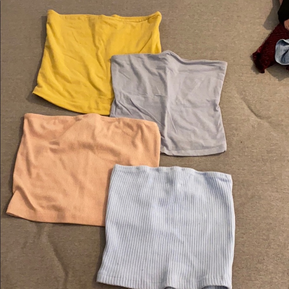4 tube tops!